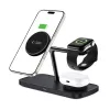 TECH-PROTECT QI15W-A45 3in1 Magnetic MagSafe Wireless Charger Black