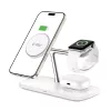 TECH-PROTECT QI15W-A45 3-in-1 Magnetic MagSafe Wireless Charger White