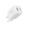 TECH-PROTECT NCM33 2-Port Netzwerk-Ladegerät PD 33W / QC3.0 Weiß