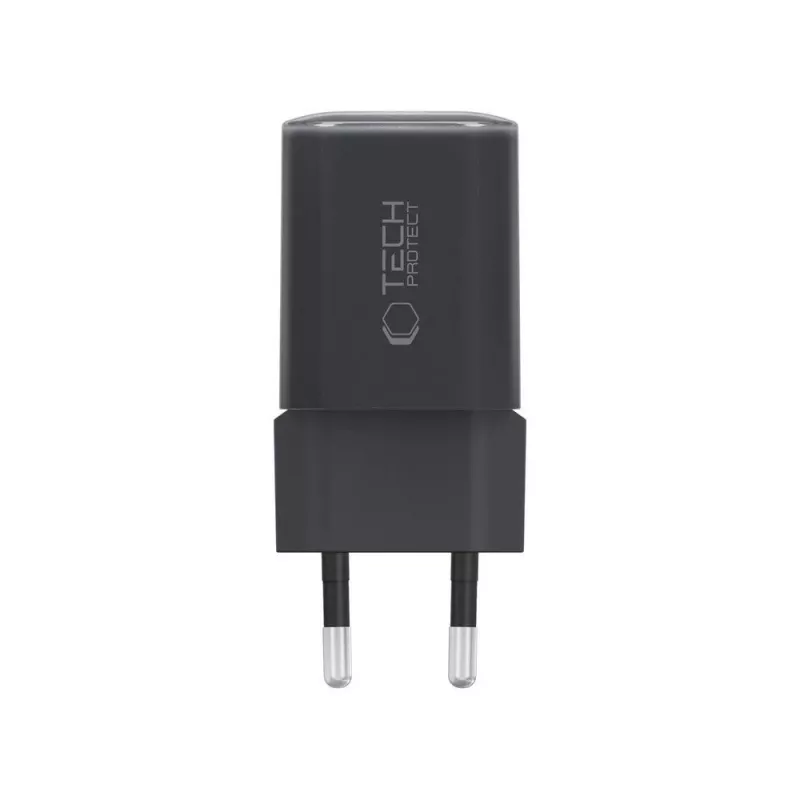 TECH-PROTECT NCM33 2-Port Netzwerkladegerät PD 33W / QC3.0 Schwarz