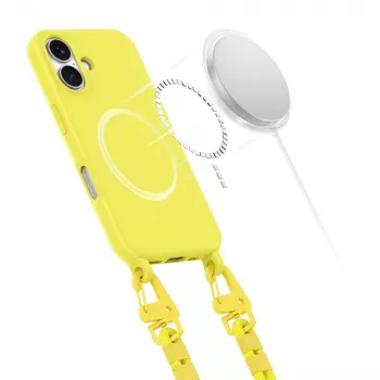 Tech-Protect Magnecklace MagSafe iPhone 16 Gelb