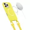 Tech-Protect Magnecklace Magsafe Case für Apple iPhone 16 Pro Gelb