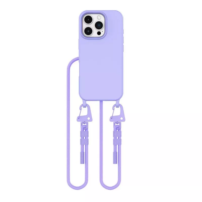 Tech-Protect Magnecklace MagSafe Case für iPhone 16 Pro Max Lavendel