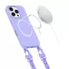 Tech-Protect Magnecklace MagSafe Case für iPhone 16 Pro Max Lavendel
