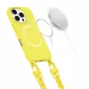 Tech-Protect Magnecklace MagSafe Case für iPhone 16 Pro Max, Gelb