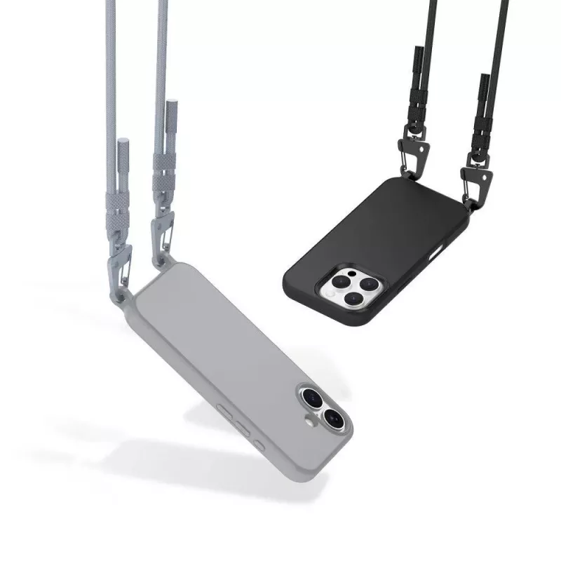 Tech-Protect Magnecklage MagSafe Hülle für iPhone 12 / 12 Pro - Grau