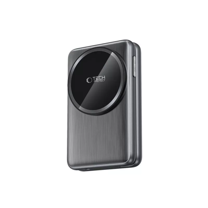 TECH-PROTECT QI15W-A42 3in1 Magnetic MagSafe Wireless Charger Space Grey