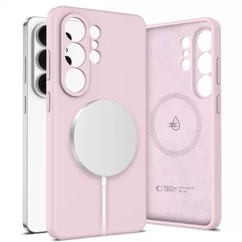 Tech-Protect Silicone MagSafe Case für Samsung Galaxy S26 Ultra Pink Pearl