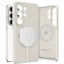 Tech-Protect Silicone MagSafe Case for Samsung Galaxy S26 Ultra - Cosmic Latte