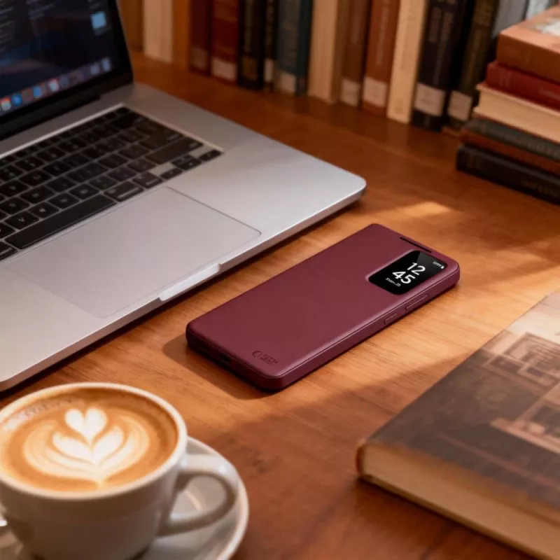 TECH-PROTECT Smart Wallet Case für Samsung Galaxy S26+ Plus, Mulberry