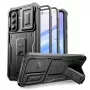 TECH-PROTECT KEVLAR CAM+ 2-SET Galaxy A57 5G Black Protective Case