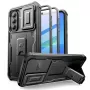 TECH-PROTECT Kevlar Cam+ 2-Pack Kamera-Linsenschutz für Samsung Galaxy A36 / A37 5G Schwarz