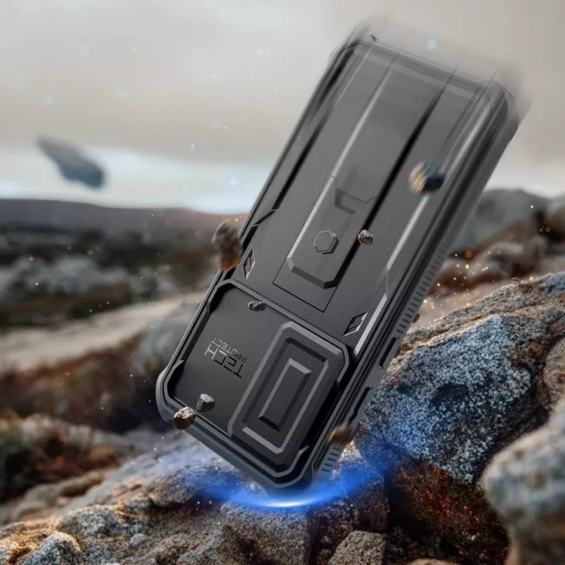 TECH-PROTECT Kevlar Cam+ 2-Pack Kamera-Linsenschutz für Samsung Galaxy A36 / A37 5G Schwarz