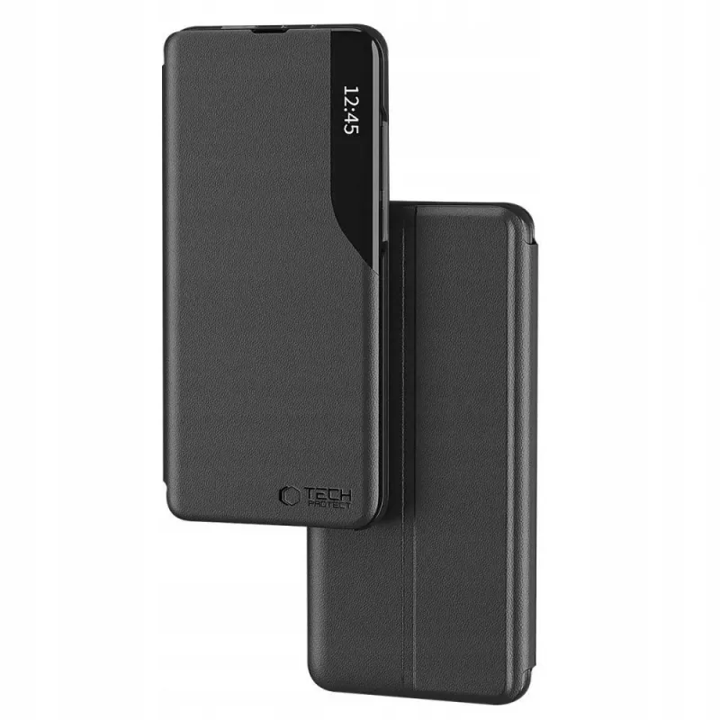 Tech-Protect Smart View Case für Samsung Galaxy A37 5G, Schwarz