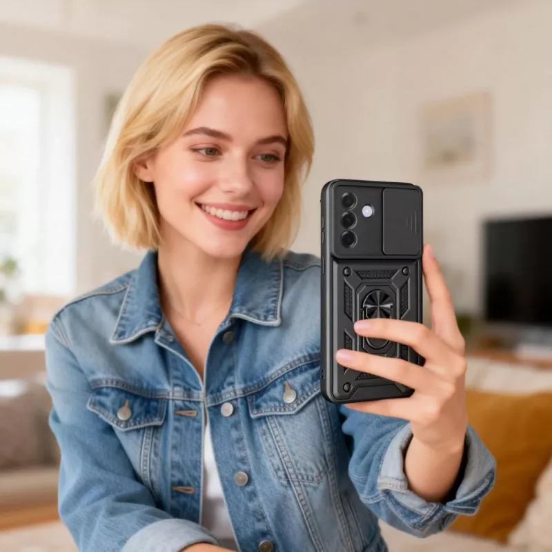 Tech-Protect Camshield Pro Galaxy A27 5G Schwarz