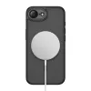 Tech-Protect Magcam Magsafe iPhone 16E / 17E Matt Schwarz/Rot