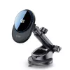 TECH-PROTECT V21 Magnetic MagSafe Dashboard & Vent Car Mount Wireless Charger 25W Qi2 Schwarz