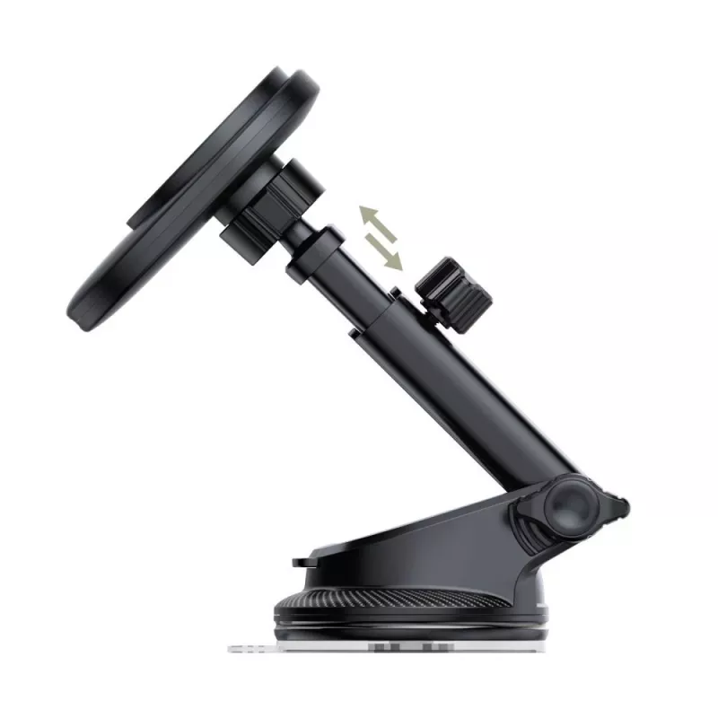 TECH-PROTECT V21 Magnetic MagSafe Dashboard & Vent Car Mount Wireless Charger 25W Qi2 Schwarz