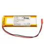 Akyga AKY0829 LP123497 Li-Po Akku 3.7V 4500mAh mit PCM JST 2.54 2-Pin 150mm