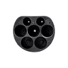 Akyga AK-SC-E16 Typ-2-EV-Ladestecker, dreiphasig, 32 A, blau