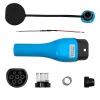 Akyga AK-SC-E17 Typ-2-EV-Ladekupplung (weiblich), dreiphasig, 32 A, blau