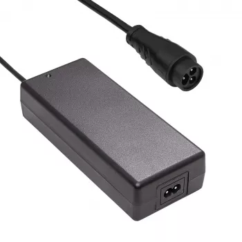 Akyga AK-EV-20 E-Scooter-Ladegerät für 48-V-Li-Ion-Akkus (13S), 54,6 V, 2 A, 109 W, LP16-Stecker, 1,2 m