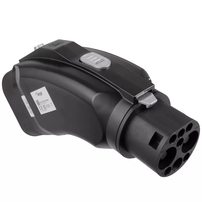 Akyga AK-SC-E20 CCS2 auf GB/T DC-Ladeadapter 1000V 250A Schwarz