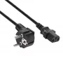 Akyga AK-PC-08S Netzkabel CEE 7/7 (Schuko) auf IEC C13, 3 x 1,5 mm² Kupfer, 10 m, Schwarz