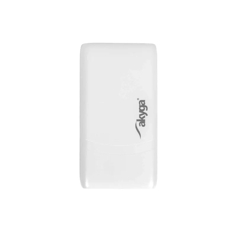 Akyga AK-CH-31 flaches GaN-USB-Ladegerät 65 W, USB-C PD + USB-A, Weiß