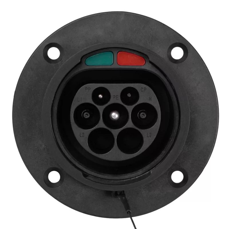 Akyga AK-SC-E25 Type 2 Buchse 1-Phase 32A Stecker