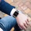 TECH-PROTECT Milanese Loop Armband für Apple Watch 4 / 5 / 6 / 7 / 8 / 9 / SE (38 / 40 / 41 mm) Gold