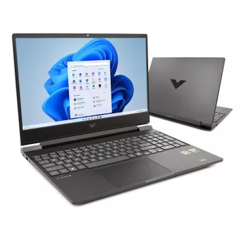 HP Victus 15-fb3231nw Gaming Laptop - AMD Ryzen 7 7445HS, 64GB RAM, 1TB SSD, RTX 4050, 15,6 Zoll FHD 144Hz, Windows 11 Home, Schwarz