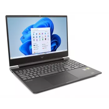 HP Victus 15-fb3231nw Gaming Laptop - AMD Ryzen 7 7445HS, 64GB RAM, 1TB SSD, RTX 4050, 15,6 Zoll FHD 144Hz, Windows 11 Home, Schwarz