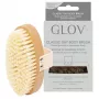 GLOV Dry Body Brush – Körperbürste mit natürlichen Tampico-Borsten, Buchenholzgriff und ergonomischer Handschlaufe für Peeling und Massage