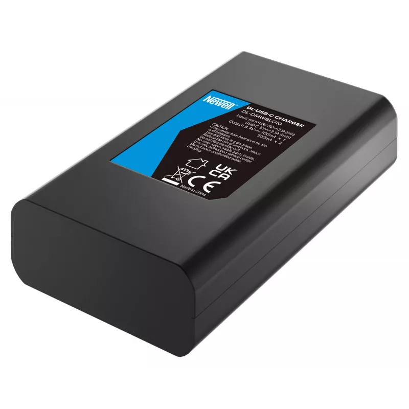 Newell Dual-Channel DL-USB-C Charger für DMW-BLG10 Akkus für Panasonic