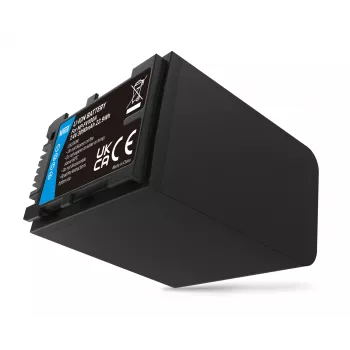 Newell Ersatzakku für Sony NP-FV100A, 3900mAh, 7,2V, Li-Ion, Schwarz