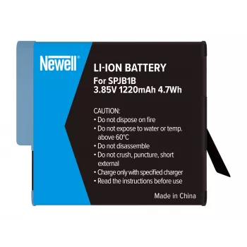 Newell Ersatzakku SPJB1B für GoPro Hero 8 Black, 1220mAh, 3,85V, Li-Ion