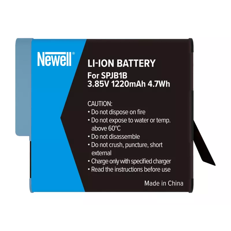Newell Ersatzakku SPJB1B für GoPro Hero 8 Black, 1220mAh, 3,85V, Li-Ion