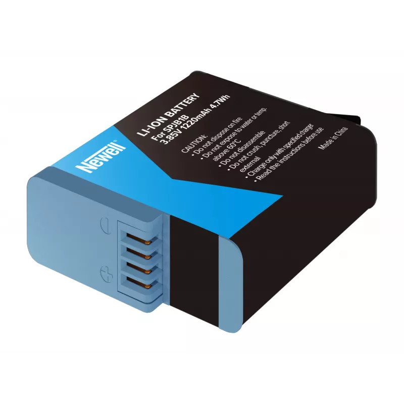 Newell Ersatzakku SPJB1B für GoPro Hero 8 Black, 1220mAh, 3,85V, Li-Ion