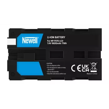 Newell Ersatzakku NP-F970 LCD für Sony