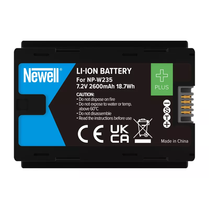 Newell Plus Akku NP-W235 Ersatz für Fujifilm