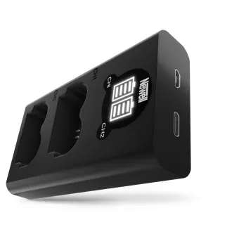 Newell Dual-Channel DL-USB-C Charger für Fujifilm NP-W235 Akkus