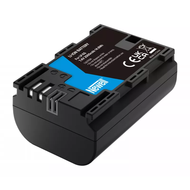 Newell Ersatzakku für Canon LP-E6, 2000mAh, 7,4V Li-Ion