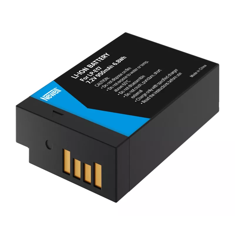 Newell Ersatzakku für Canon LP-E17, 1040mAh, 7,2V Li-Ion