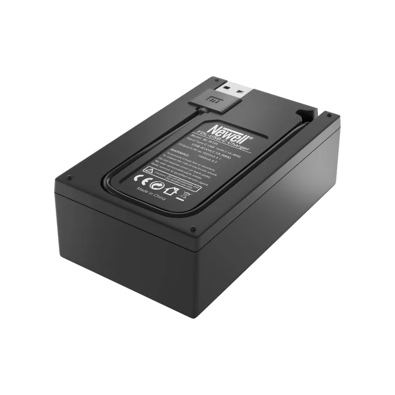 Newell Dual-Channel FDL-USB-C Ladegerät für Fujifilm NP-W126 Akkus