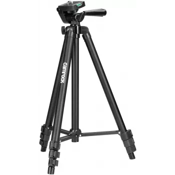 Camrock TA30 Stativ mit 3-Wege-Neiger - Schwarz