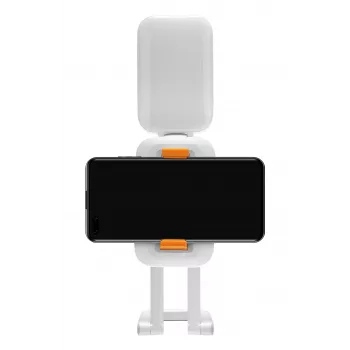 Camrock Live Stream LED Panel Light mit Smartphone-Halter