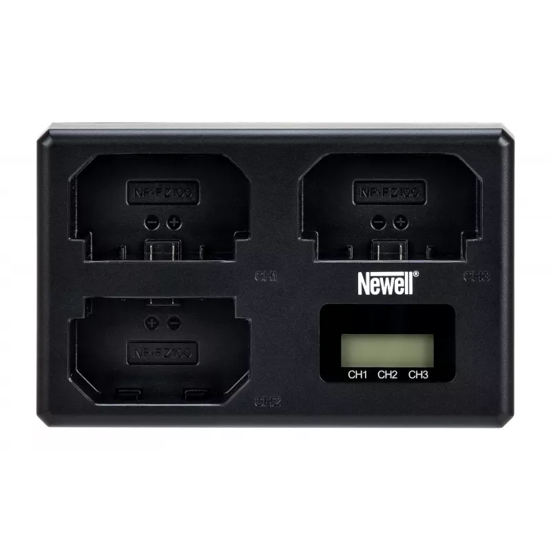 Newell TT-USB-C Triple Channel Battery Charger für Sony NP-FZ100