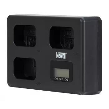 Newell TT-USB-C Triple-Channel Charger für Sony NP-FW50 Akkus