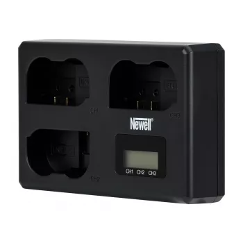 Newell TT-USB-C Triple-Channel-Ladegerät für Nikon EN-EL15-Akkus